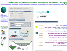 Tablet Screenshot of afphb.be